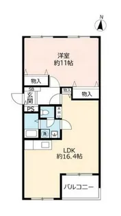 UR芦屋浜【0030423号室】の間取り