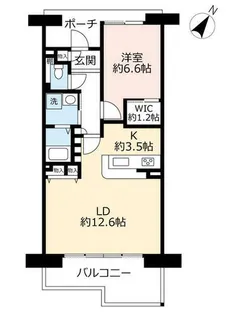 URパークシティふれあいのまち【0180403号室】の間取り