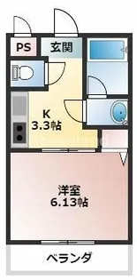 パインフィールド【1階】の間取り
