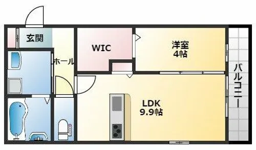 Vier Casa A【1階】の間取り