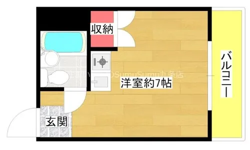 リアルフレンズ【402号室】の間取り