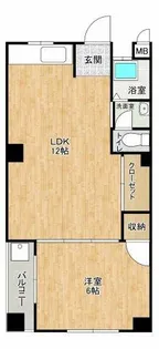 マンション村井エンタープライズ【4階】の間取り