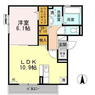 レガーロ河原町【3階】の間取り