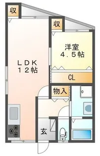 森本マンション【3階】の間取り