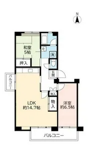 URポートアイランド【0650604号室】の間取り