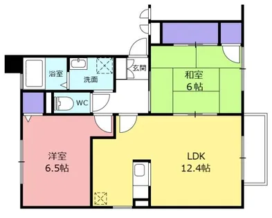 エスト・ステーブル【2階】の間取り