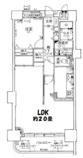 ライオンズマンション姫路東今宿【9階】の間取り