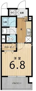 パサディナパーク【3階】の間取り