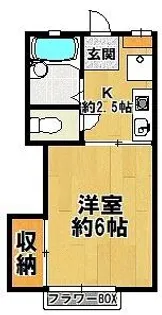 ルシエール南が丘【1階】の間取り