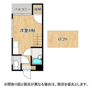 メイプル鳴水【1-E号室】の間取り