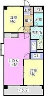 瑞和ビル【2階】の間取り
