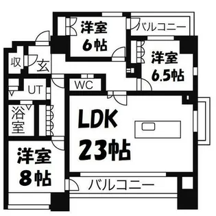 REPOSER名駅南【10階】の間取り