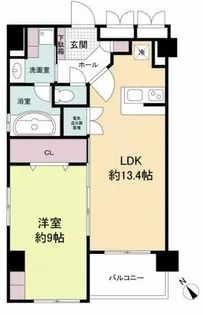 グレンパーク梅田北【14階】の間取り