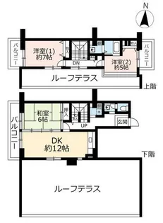 URアーベイン堺市駅前【0061408号室】の間取り