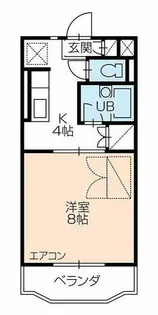 ハイツリバティ【2階】の間取り
