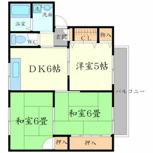 3DKの間取り画像