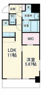 LaDouceur天満【3階】の間取り