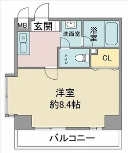 エクセレント【5階】の間取り