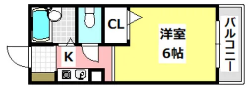 ブロッサムコート【2階】の間取り