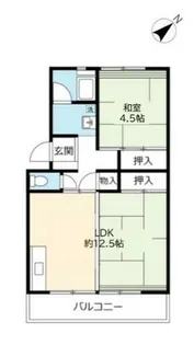 UR釈尊寺第二【0380603号室】の間取り