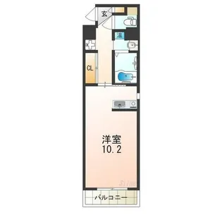 GROOVE堺東アネックス【4階】の間取り