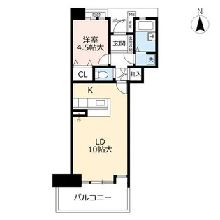 URアーベイン大手町【0031305号室】の間取り