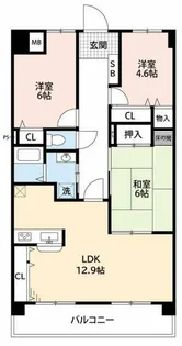 アリア31レジデンス【604号室】の間取り
