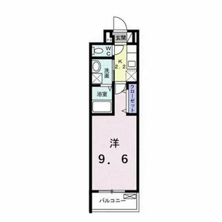 ハルズ HINODE【2階】の間取り