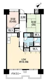 UR武庫川【0270909号室】の間取り