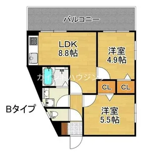 SEIKO【3階】の間取り