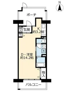 URサンヴァリエ春日丘【0040103号室】の間取り