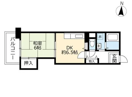 URアーベイン堺市駅前【0060506号室】の間取り