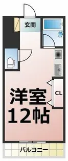 マンション悠山【305号室】の間取り
