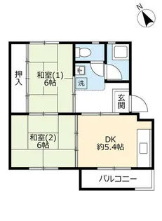 UR西大和片岡台【0220502号室】の間取り