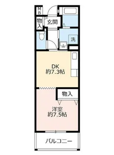 URルゼフィール井吹台【0040503号室】の間取り