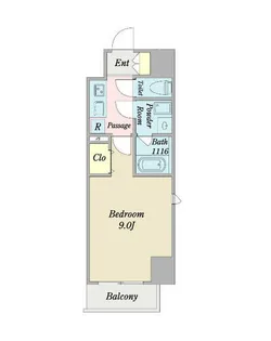 Albero(アルベロ)【2階】の間取り