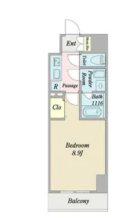 Albero(アルベロ)【7階】の間取り