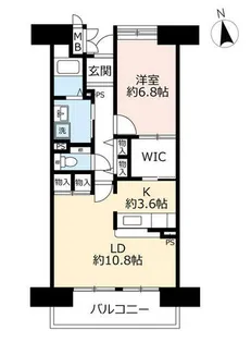 URアーバニア上前津東【0000403号室】の間取り