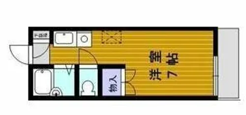 プチシャトー王塚【1階】の間取り
