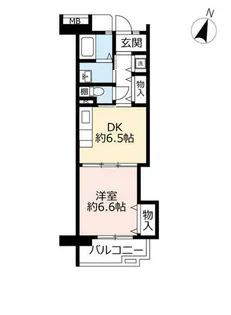 URアーバンラフレ鳴海【0040306号室】の間取り