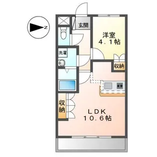 Vida Crecia【1階】の間取り