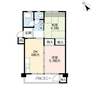 UR徳力【0550405号室】の間取り