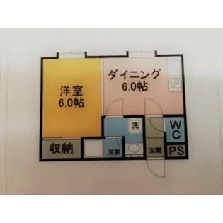 セトルメゾン【1-B号室】の間取り