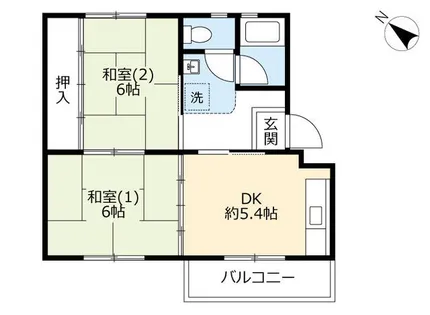 UR鶴山台【0500303号室】の間取り