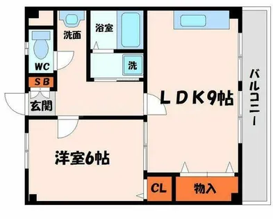 ザ・テラス壱番館【2階】の間取り