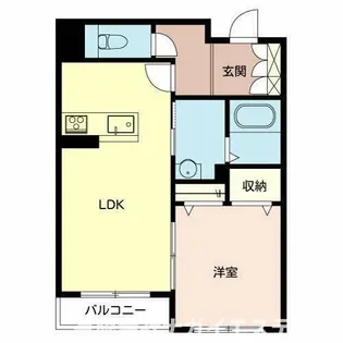 加西市北条町(リメインらかん S棟)【2階】の間取り