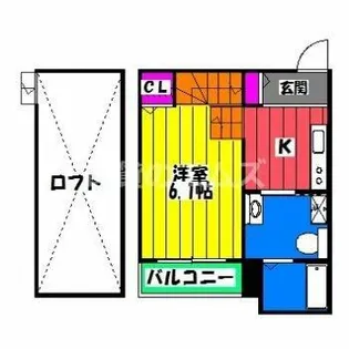 フェリーチェ井尻【101号室】の間取り