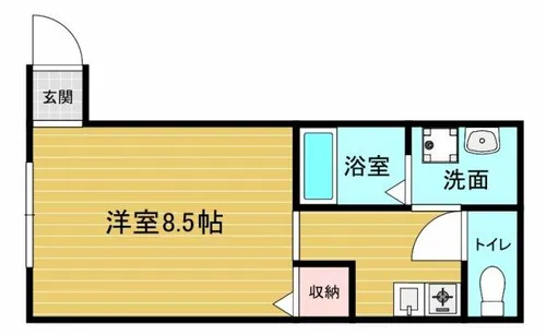 クレインファースト【2階】の間取り