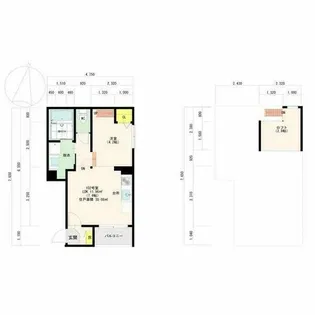カーサヴェルデ【1階】の間取り