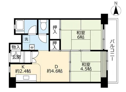 UR西京極駅前【0000906号室】の間取り